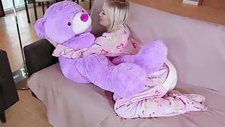 ExxxtraSmall - Small Tits Blond Gets Rocked By Huge Cock