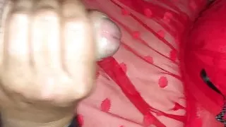 Wife fucking my ass good with her strapon