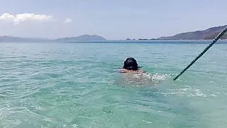 Filipino Naturist Couple .. nude in Boayan, Philippines