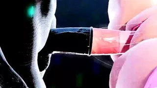 3D HENTAI MMD FUTANARI - Pacer Test Animation 2