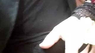 Latin tranny quick cock flash