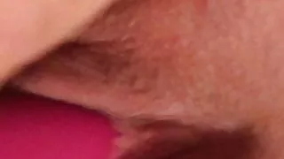 Fucking my pussy with vibrator