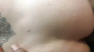 Dicked down this white slut