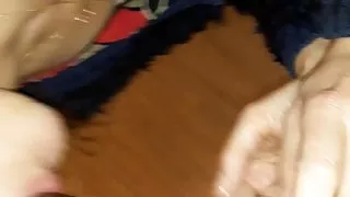 My new wife so horny sucking and fucking me