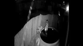 different angle of me giving hubby a blowjob in the pool