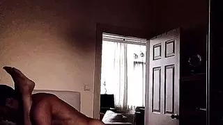 Young girl enjoys the big one!