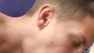 Twink boyfriends barebacking after sixtynine session