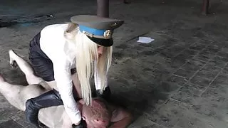 Smothered With Leather Gloves.