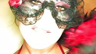 Charley wears some sexy lingerie and stockings