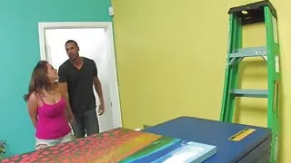 Natasha Gets to Ride Carlo's Big Cock