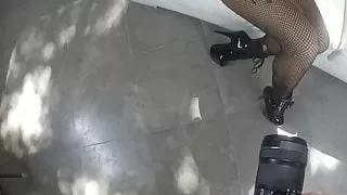 Halloween dress up lesbians Romi and Addison