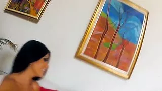 Romi Rain gets a great fuck from Derrick after a shoot
