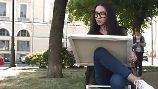 Sizzling Lovemaking with Hipster Teen Artist Regina Sparks