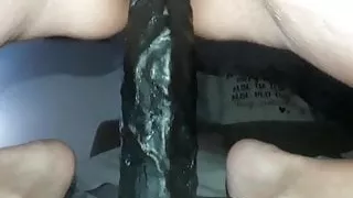 Big dildo in Cunt