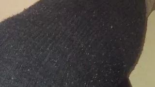 My legs are always dressed in ribbed pantyhose