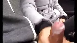 Car handjob