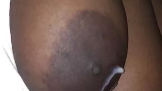 Big boobs get nutted on