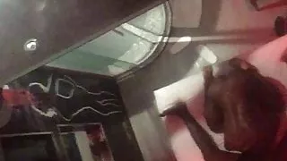 JBlack and PeggyBlack : blowjob in love hotel Paris