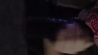 blindfolded blow job