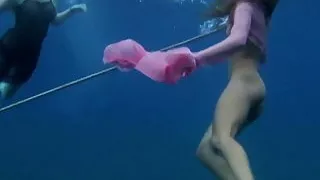 Swimming Naked Russian Babes