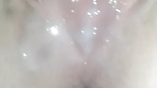 Deep creampie huge load