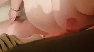 Pissing in barthroom