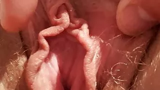 HD - Extreme exposure - MILF wife's cunt spread and fingered