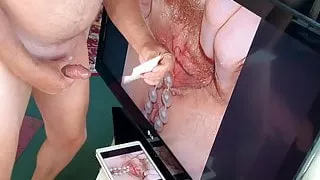 Monique has Pearls in her Cunt!