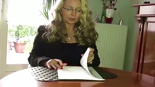 Rough Anal Sex For German Mature Teacher At Privat Tutoring