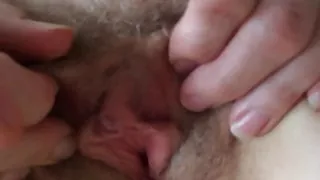 Me Fucking Kitty's Hairy Pussy & She Sucks My Cock 'N' Balls