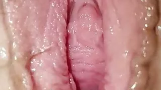 The pig wifes huge cunt gaping after fisting and huge cock