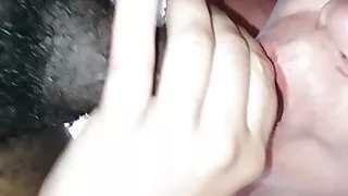 Cum shot for submissive slut