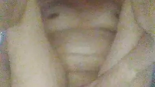 Giving my asshole a warm up fuck.