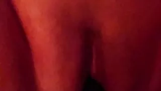 Playing with the ole lady pussy