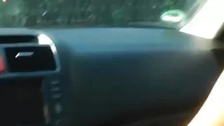 Deutscher Blowjob im Auto