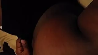 Chocolate with creamy pussy