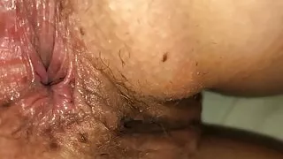 Up Close Asshole After Anal Sex