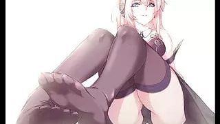 Hentai Feet Try Not To Cum Challenge