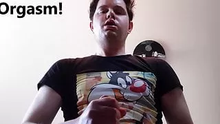 Toby the German Boy gets an orgasm 4 - funny face