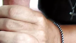 Blown in the park by stranger