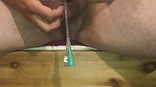 Sicherung des Katheters