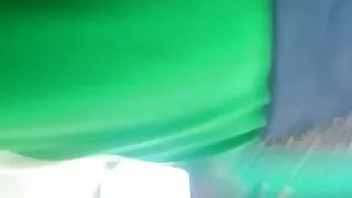 Girl in thight blue jean