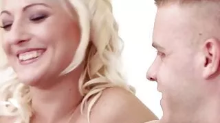 Babe, Großer Schwanz, Bisexueller Sex, Muschi, Dreiersex