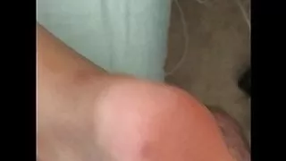 Fingering tight Asian pussy