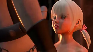 Necromancer fucks hard teenage girl in the place of rituals