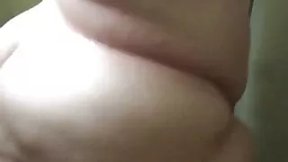 Mel in shower JUMBO BOOTY