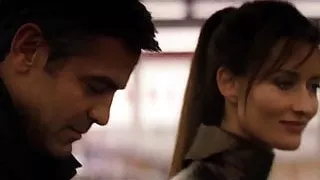 Natascha McElhone and George Clooney make love passionately