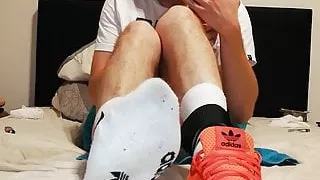 Hot Pupply Boy fucks up&gapes raw his Asshole with big Dildo