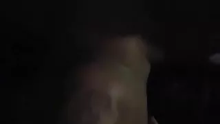 Black girl sucks white cock