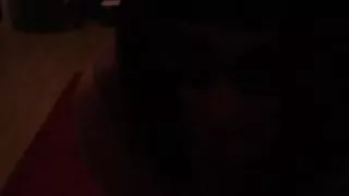 Slut sucking fat cock